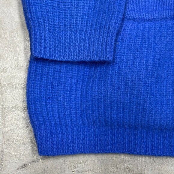 Vintage Holt Renfrew Lambswool Angora Rabbit Hair Knit Sweater Medium - Picture 3 of 6